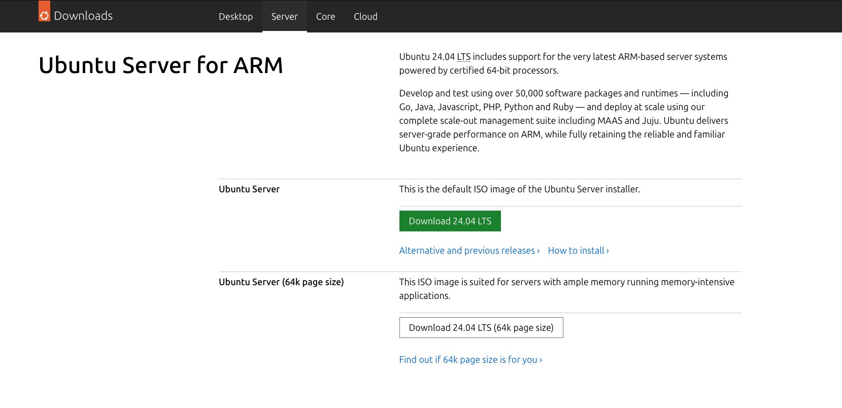 Ubuntu for ARM